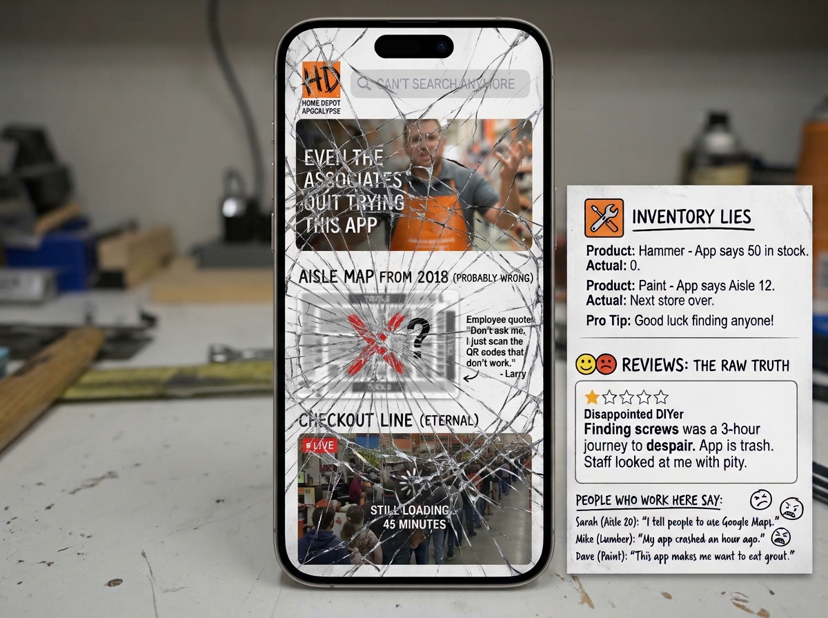 I Hate the Home Depot App. So Do the People Who Work There.